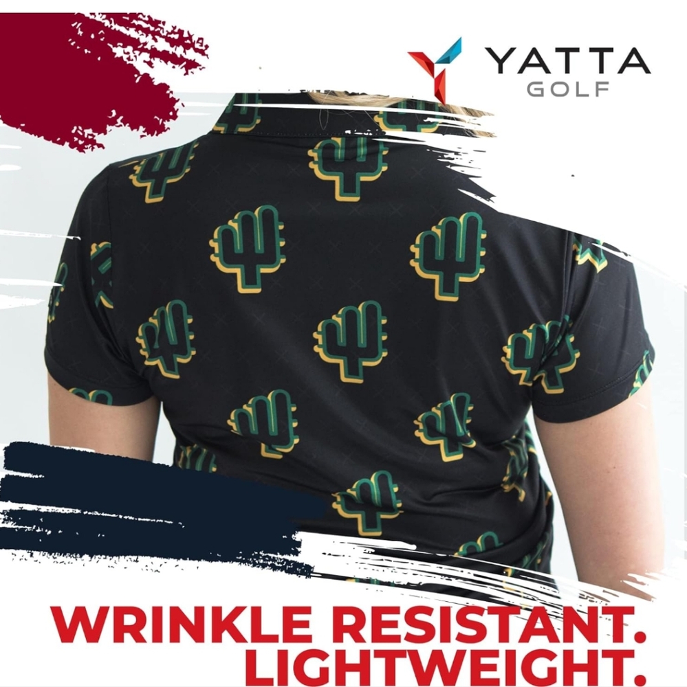 Yatta Golf The People's Polo-black - Picture 3 of 4
